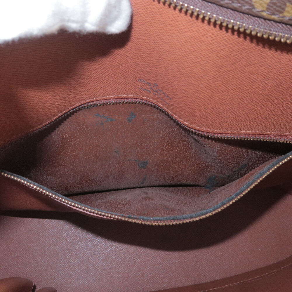 ⭐🔥AUTHENTIC🔥⭐ Louis Vuitton Monogram brown Shoulder Bag Tote Bag - Picture 14 of 15